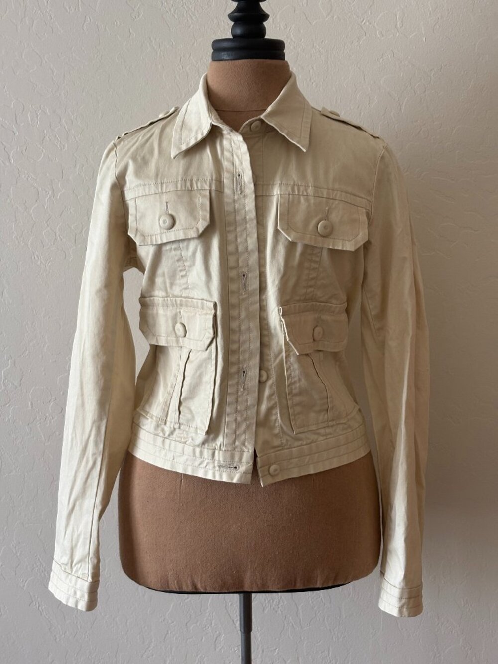 Joe's Jacket/Blazer. Size M. Beige/Cream.